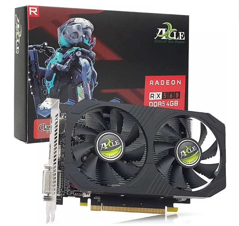 AMD Radeon RX 560 4GB GDDR5 128Bit HDMI DVI PCI Express Ekran Kartı (Quadro OEM)