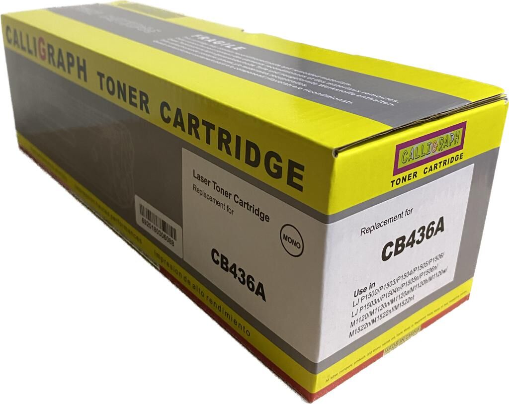 CALLIGRAPH CB436A / CRG-713 SİYAH TONER 2.000 Sayfa