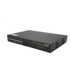 DCN,ES430-18P-P,16 port gig POE+2 SFP We Smart Switch