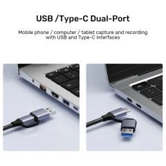 UNITEK 4K VIDEO CAPTURE KART HDMI TO USB-C/A (V1167A)