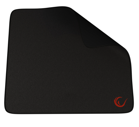 Rampage BLITZ S 290x240x3mm Dikişli Kenar Neutral Kumaş Siyah Gaming Mouse Pad Kaymaz Taban Oyun Mouse Altlığı