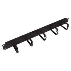 HCS C01-09A07 1U 19'' FIRÇALI KABLO DÜZENLEYİCİ