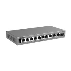 RUIJIE REYEE RG-ES211GS-P 8 PORT GİGABİT+ 2XGE + 1XGB SFP UPLİNK 120W POE YÖNETİLEBİLİR SWITCH