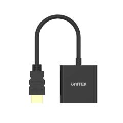 UNITEK HDMI to VGA Dönüştürücü Ses Destekli 1080P & 60Hz (Y-6333)