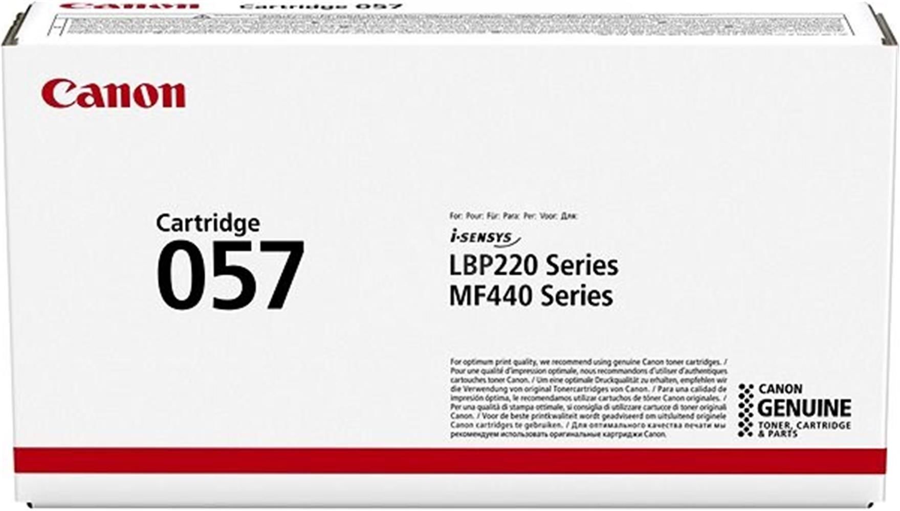 Canon CRG-057 Siyah (Black) Standart Kapasiteli Toner Kartuşu (3009C002)