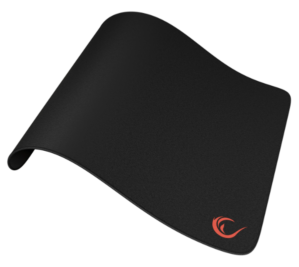 Rampage BLITZ M 350x290x4mm Dikişli Kenar Neutral Kumaş Siyah Gaming Mouse Pad Kaymaz Taban Oyun Mouse Altlığı