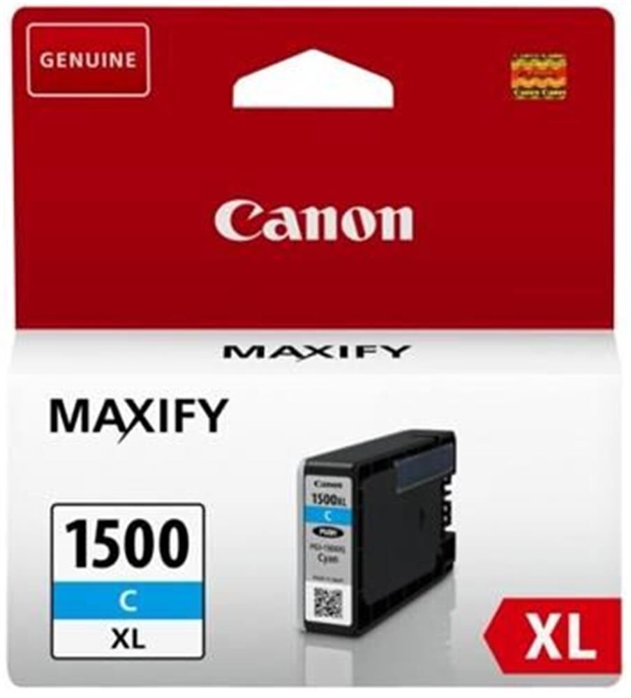 Canon PGI-1500XL C Mavi (Cyan) Orijinal Yüksek Kapasiteli Mürekkep Kartuşu (1.020 Sayfa)