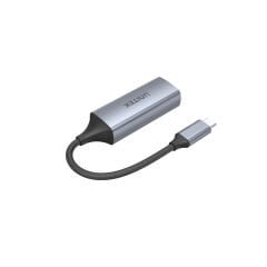 UNITEK U1312A USB‑C to Gigabit Ethernet Adapter USB 3.1 Gen 1 5 Gbps 10/100/1000 Mbps IPv4/IPv6 COE Wake‑on‑LAN Alüminyum Kasa Plug‑and‑Play Space Grey