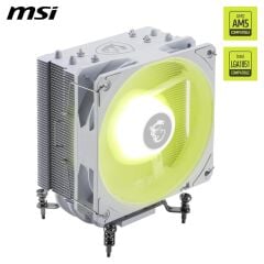 MSI MAG CORE FROZR AA13 WHITE 120mm ARGB Intel LGA1851 / AMD AM5 Uyumlu Kule Tipi CPU Hava Soğutucu