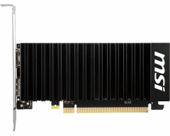 MSI GeForce GT 1030 2GHD4 LP OC NVIDIA GeForce GT 1030 2GB DDR4 64‑bit 1189 MHz (Boost 1430 MHz) PCI‑Express 3.0 x16 (x4) 1x HDMI 2.0b 1x DisplayPort 1.4a Low Profile Pasif Soğutma 20 W Ekran Kartı