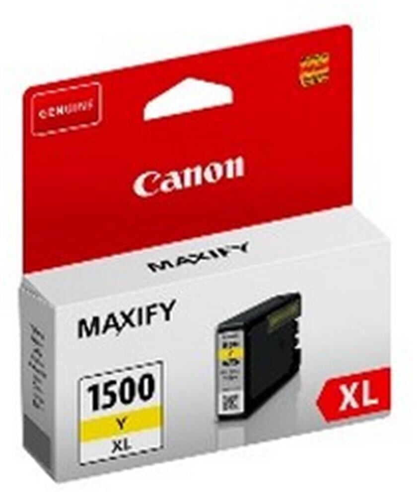 Canon PGI-1500XL Sarı (Yellow) Orijinal Mürekkep Kartuşu MAXIFY MB2050 / MB2350 Serisi