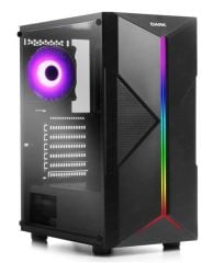 Dark X-FORCE 500W 80+ ARGB LED Şeritli 3 Fanlı Full Akrilik USB 3.0 ATX Gaming Kasa