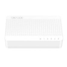 TENDA S105 5‑Port 10/100 Mbps Auto‑Negotiation RJ45 Yönetilemez Fast Ethernet Switch – Kompakt Masaüstü / Duvar Montajlı Model, 5V 0.6A Adaptör Dahil
