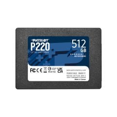 Patriot P220 512GB 2.5'' SATA3 SSD Disk (P220S512G25)