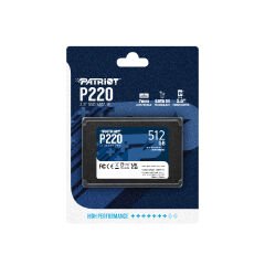 Patriot P220 512GB 2.5'' SATA3 SSD Disk (P220S512G25)