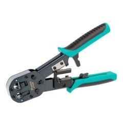 Pro'sKit CP-376N Profesyonel Yeni Nesil (Pass-Through) ve Standart RJ45, RJ11, RJ12 Konnektör Sıkma Pensesi