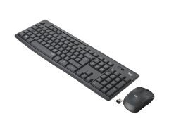 Logitech MK295 Silent Wireless Kablosuz Multimedya Klavye Mouse Seti - Siyah (920-009804)