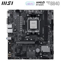 MSI PRO B840M-B AM5 AMD B840 Chipset DDR5 8000MHz (OC) mATX Anakart