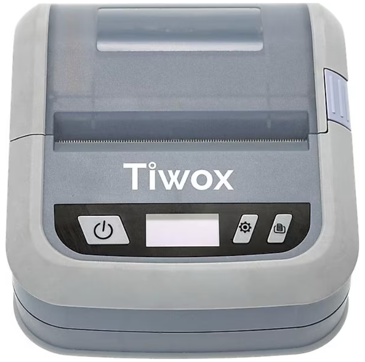 TIWOX BT-5050 203DPI Direkt Termal 80mm USB Bluetooth OLED Ekranlı 128x64 Taşınabilir Fiş Yazıcı