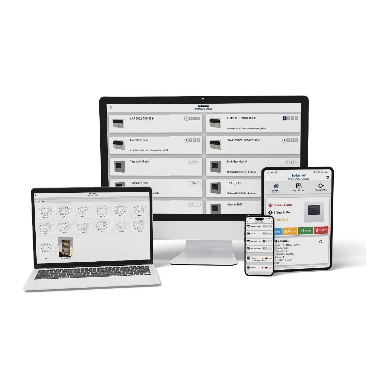 TEKNİM MOSAIC-WEB İZLEME BULUT TABANLI İZLEME YAZILIM 3YIL