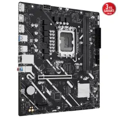ASUS PRIME H810M-E-CSM Intel LGA1851 H810 Chipset DDR5 6400MHz mATX HDMI DisplayPort 2xM.2 Anakart