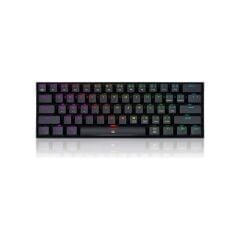 Redragon K630 RGB Dragonborn Blue Switch %60 Q Türkçe Mekanik Gaming Klavye Siyah