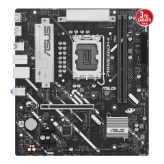 Asus PRIME B860M-K Intel B860 LGA1851 DDR5 8800MHz (OC) Çift M.2 2.5Gbit LAN mATX Anakart