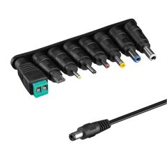 S-link SL-129C 24W 2A Çok Fonksiyonlu 3V-12V Kademeli 8 Farklı Uçlu Üniversal Adaptör
