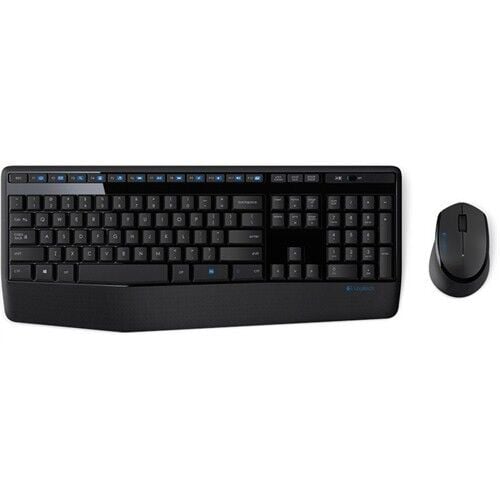 LOGITECH MK345 Kablosuz Klavye Mouse MM Set Siyah (920-006514)