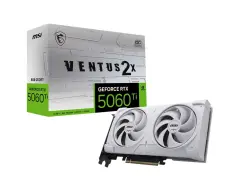 MSI GeForce RTX 5060 VENTUS 2X OC WHITE 8GB GDDR7 128Bit DirectX 12 Ekran Kartı