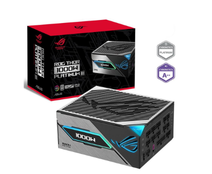 ASUS ROG Thor 1000P3 Platinum III 1000W 80+ Platinum Full Modüler ATX PCIe Gen5 OLED Ekranlı Güç Kaynağı PSU