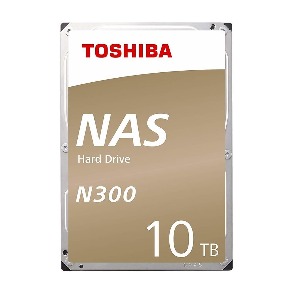 Toshiba MN10ADA10TS N300 10TB 3.5″ SATA 6 Gb/s 7200 RPM 512 MB Cache NAS Disk – CMR Teknolojili, 24/7 Çalışmaya Uygun