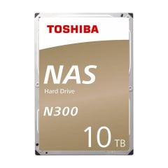 Toshiba MN10ADA10TS N300 10TB 3.5″ SATA 6 Gb/s 7200 RPM 512 MB Cache NAS Disk – CMR Teknolojili, 24/7 Çalışmaya Uygun