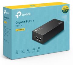 TP‑LINK OMADA TL‑POE170S 48 V 60 W IEEE 802.3af/at/bt PoE++ Gigabit Port Enjektör Metal Kasa, Masaüstü/Duvar Montaj