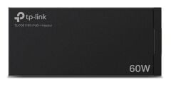 TP‑LINK OMADA TL‑POE170S 48 V 60 W IEEE 802.3af/at/bt PoE++ Gigabit Port Enjektör Metal Kasa, Masaüstü/Duvar Montaj