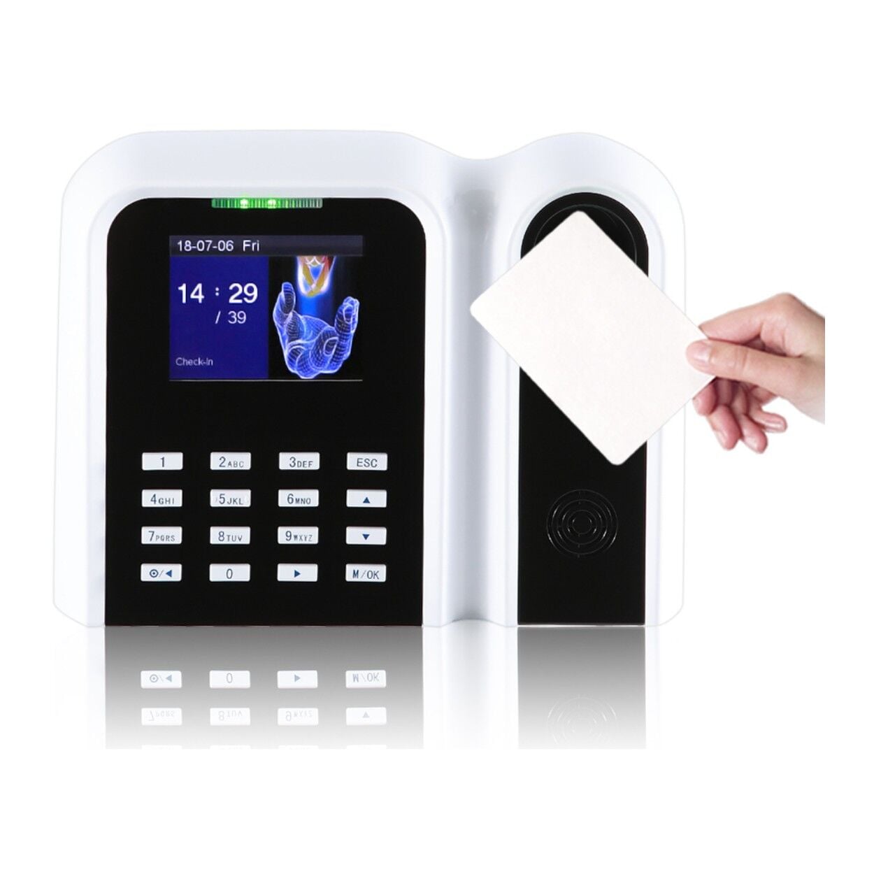 Granding T9 Parmak İzi ve RFID Kart Okuyucu Geçiş Kontrol Cihazı 3000 Kullanıcı Kapasiteli