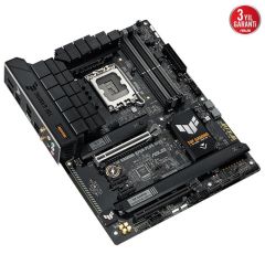 ASUS TUF Gaming B760‑PLUS Wi‑Fi DDR5 Intel B760 Soket LGA1700 12./13./14. Nesil Core CPU Destekli DDR5 7200(OC) MHz ATX Gaming Anakart Wi‑Fi 6 Bluetooth 5.2