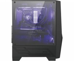 MSI MAG FORGE 100M Temperli Cam 2x RGB + 1x Siyah Fanlı Mid-Tower Gaming Bilgisayar Kasası