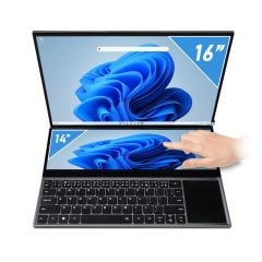 Quadro Diamond Duo DS1630 i7-10850H 16GB 512GB NVMe SSD Çift Ekran 16'' Dokunmatik FreeDOS Notebook