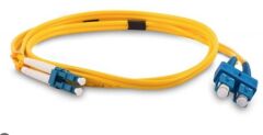 Teldata TLD-TL101 SC/UPC - LC/UPC Single Mode Simplex 1 Metre Fiber Optik Patch Cord