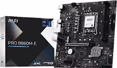 MSI PRO B860M-E DDR5 6400MHz(OC) 1851P mATX