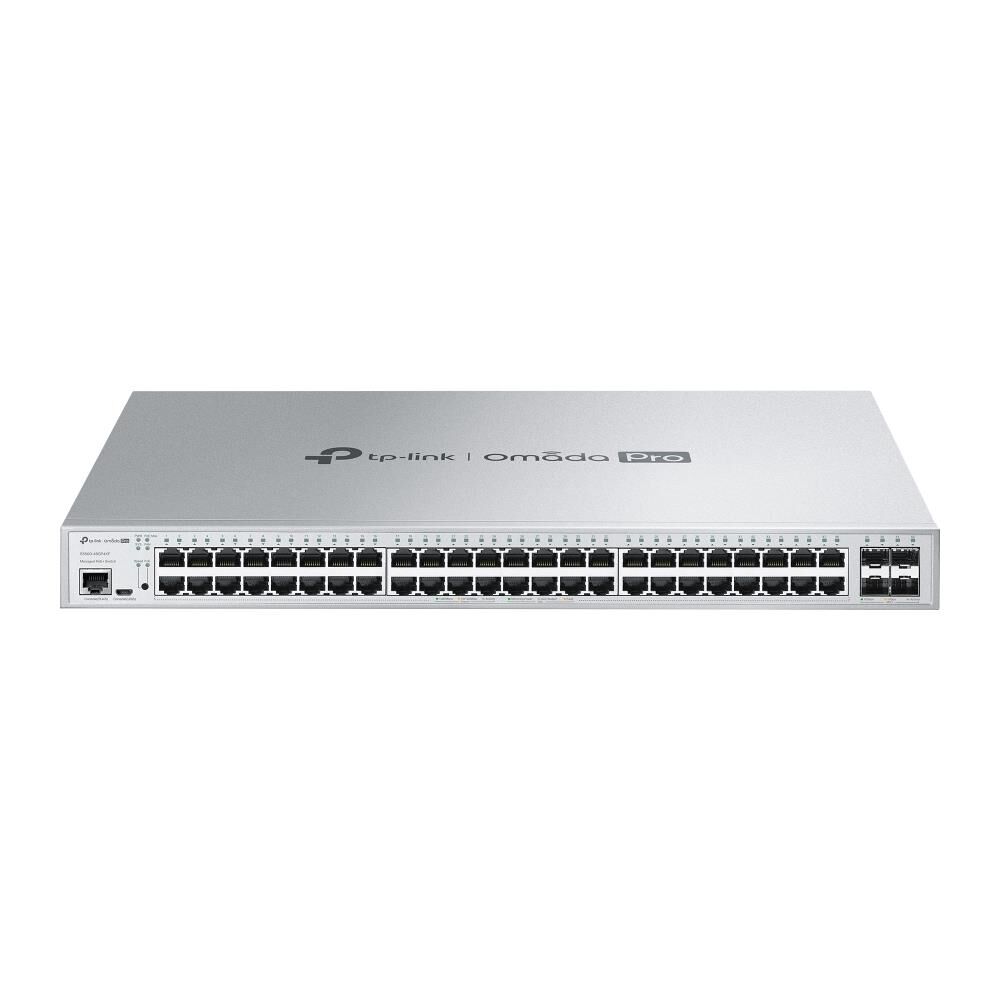 TP-Link Omada Pro S5500-48GP4XF 48-Port L2+ Yönetilebilir Gigabit PoE+ Switch (4x 10G SFP+ Yuvalı)