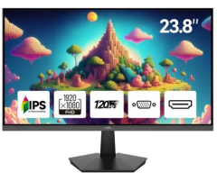 NPC 23.8'' MF2408-A 1920x1080 FHD 120Hz 5ms IPS HDMI VGA Monitör