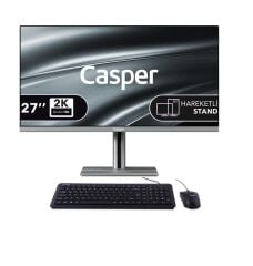 Casper Nirvana A97.210H-BE00X-V-G-K Gri U5-210H 16GB RAM 500GB NVME SSD 27'' Pivot FreeDOS All In One