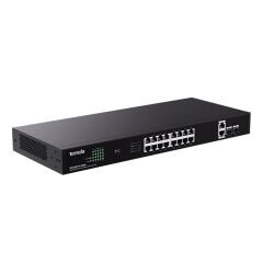 Tenda TEG1120P-16-250W 16 Port Gigabit PoE+ 2 Port RJ45 Uplink 2 Port SFP 250W Rackmount Switch