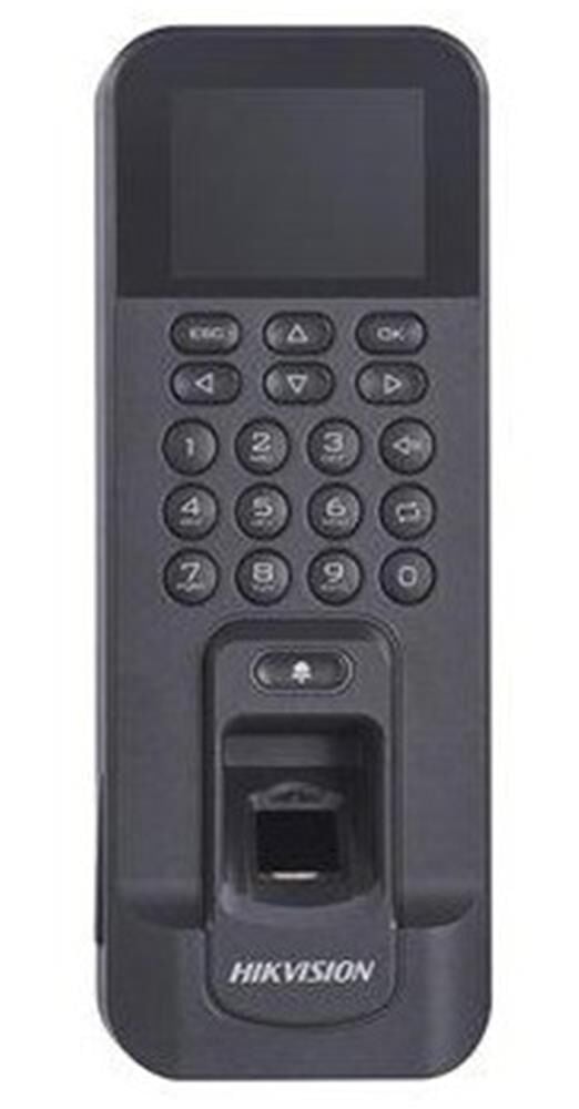 Hikvision DS-K1T804AMF Parmak İzi ve Mifare Kart Okuyuculu Bağımsız Terminal (LCD ve Kaypad li)
