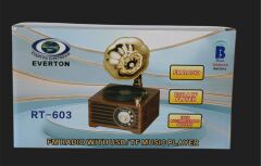 Everton RT-603  Bluetooth-USB-SD-AUX-TF Nostaljik Radyo