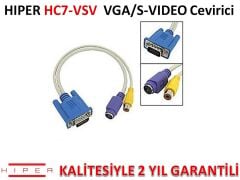 HIPER HC7-VSV VGA / S-Video Çevirici Adaptör