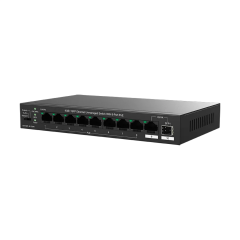 Tenda TEG1110PF-8-120W 10-Port Gigabit Desktop Switch with 8-Port PoE+ (120W)