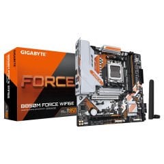 Gigabyte B850M FORCE WIFI6E AMD B850 Soket AM5 DDR5 8000MHz(OC) mATX Anakart